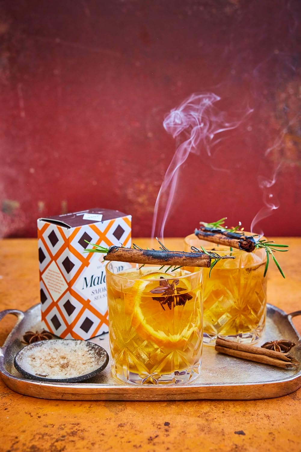 Maldon 烟熏海盐片 125g