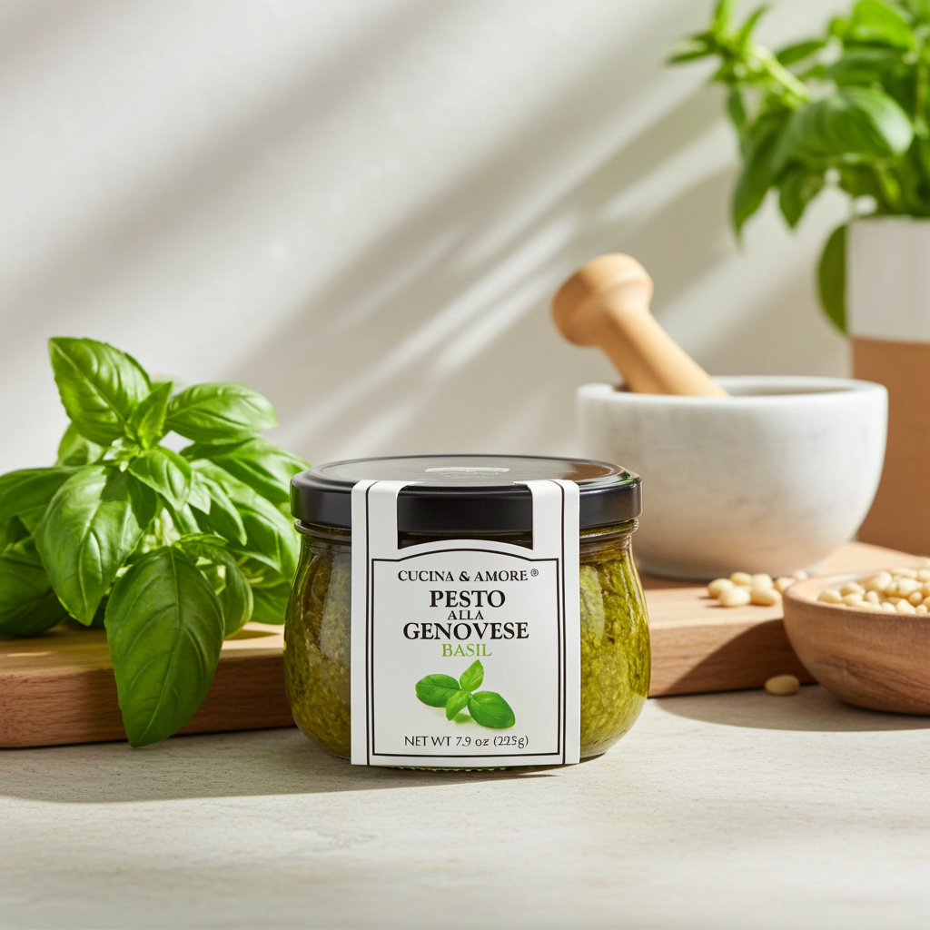 Pesto alla Genovese (Basil Pesto)