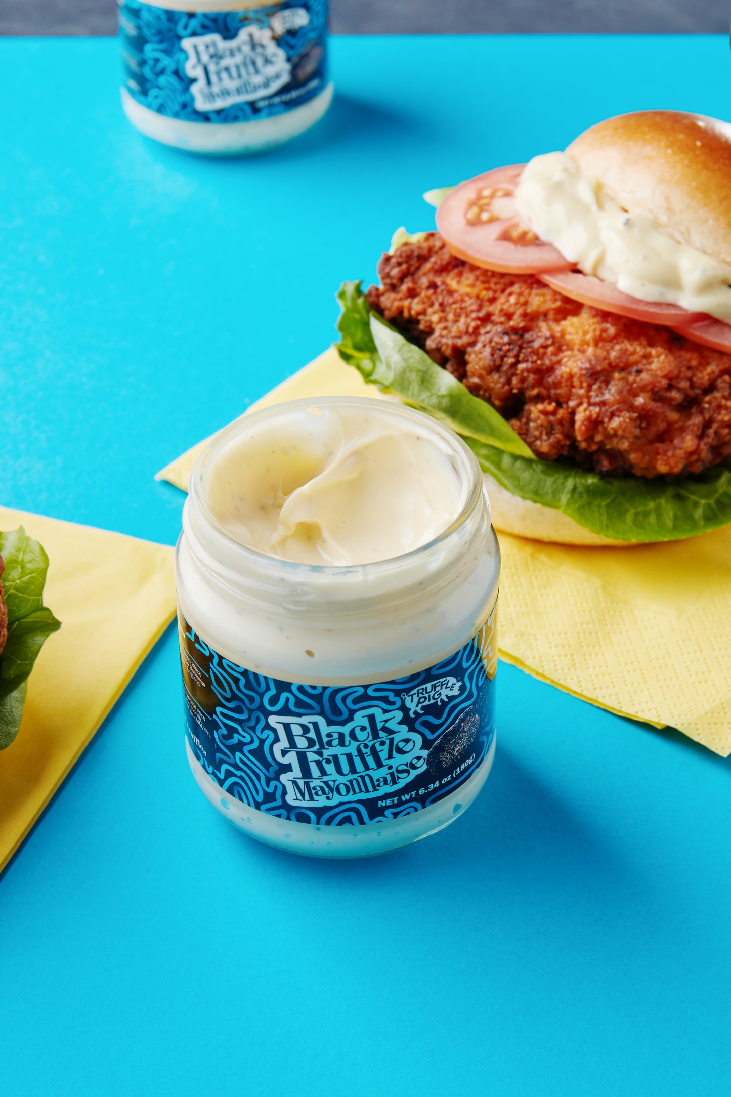 Cochon truffé Mayonnaise à la truffe noire