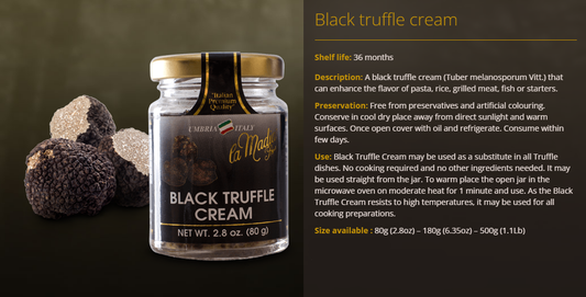 La Madia Regale Crème de Truffe Noire 180g