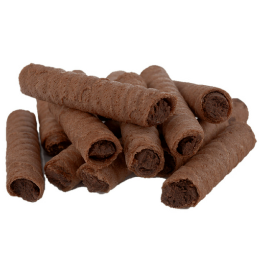 Cucina & Amore Chocolate Rolled Wafers 400g