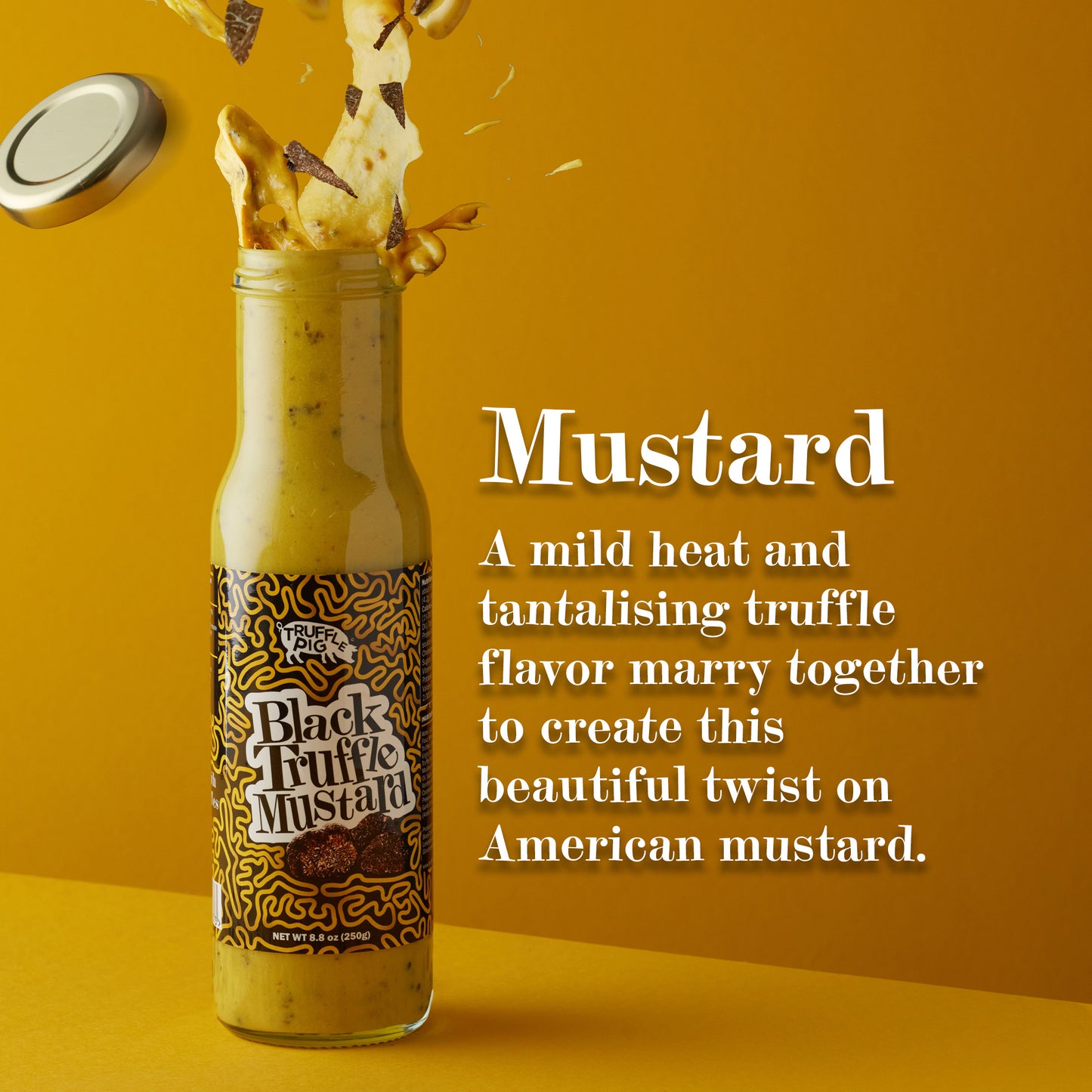 Truffle Pig Black Truffle Mustard