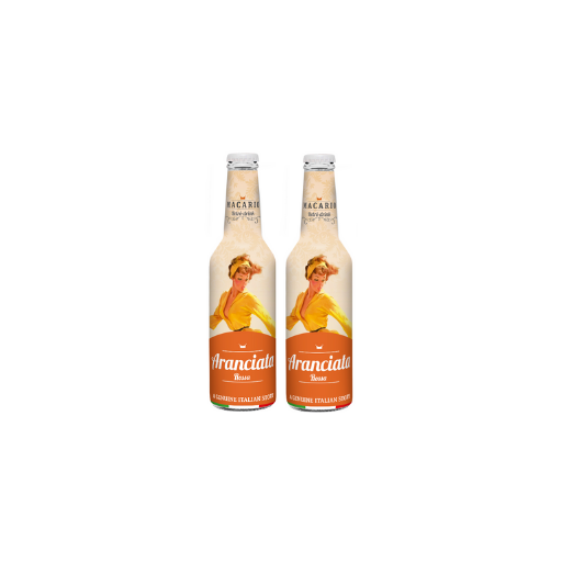 Macario Aranciata Rossa (Red Orange Soda) 275ml