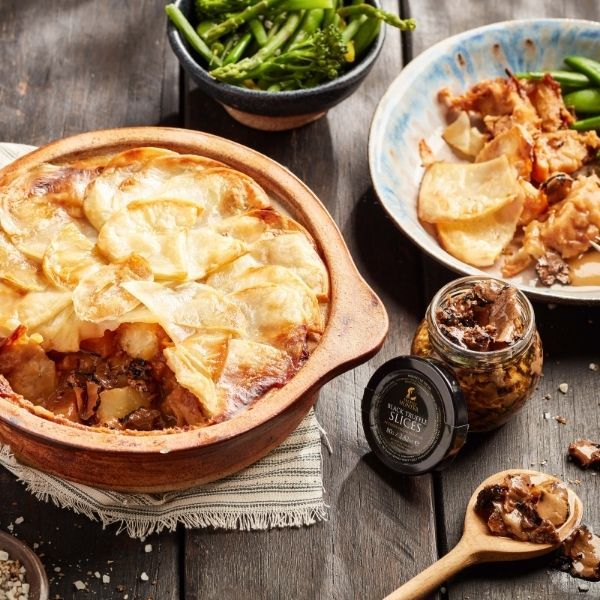 Preserved Black Truffle Slices - Garnish & Seasoning - Gourmet Food