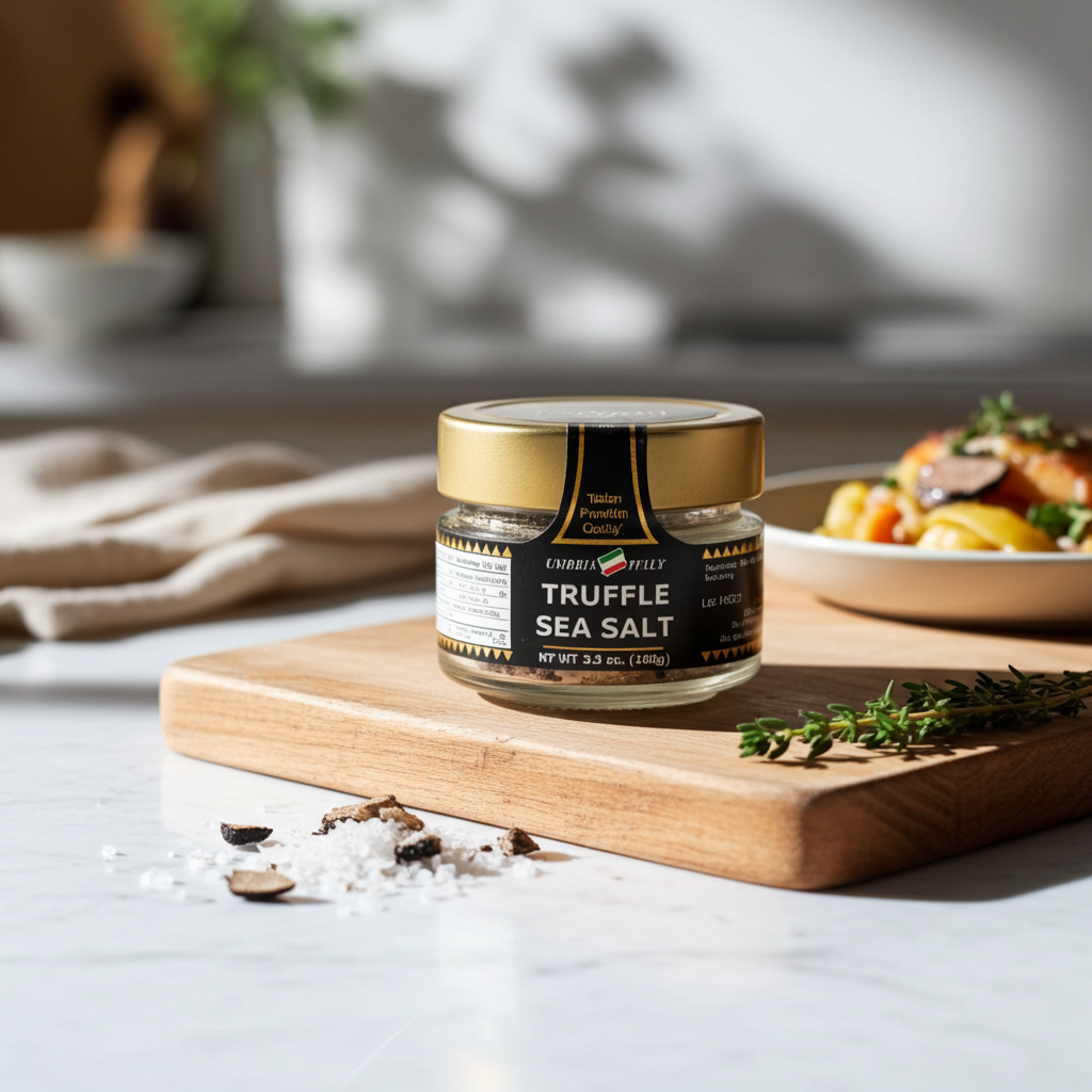 Sel de mer infusé à la truffe noire La Madia Regale