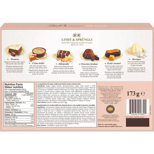 Lindt Creation Petits Dessert Assorted Chocolate Box, 173g