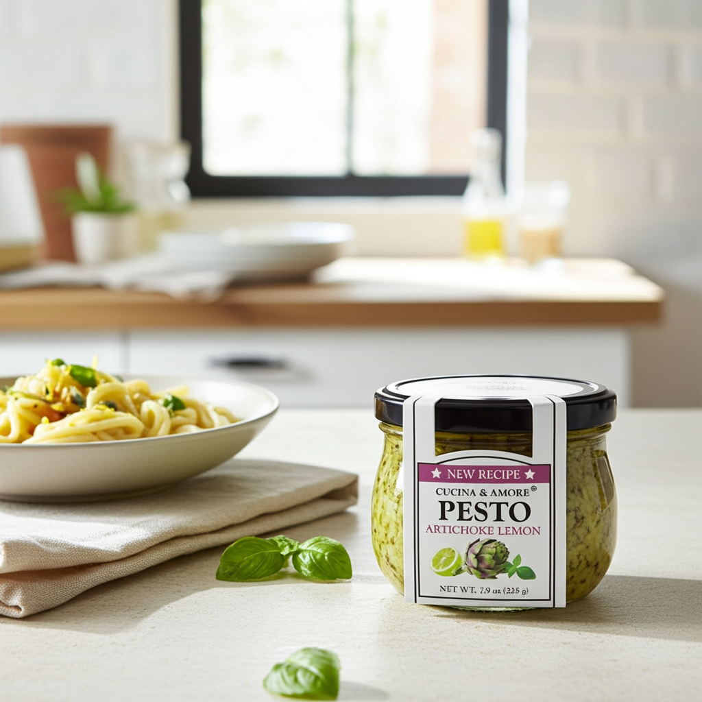 Pesto alla Firenze (Artichoke Lemon Pesto)