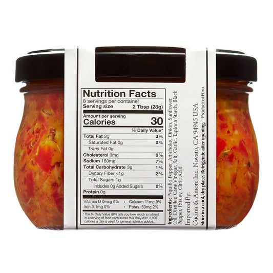 Red Pepper & Artichoke Bruschetta