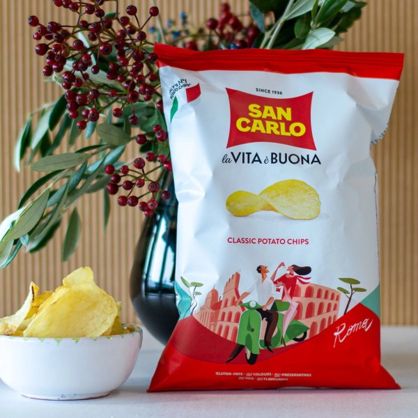 San Carlo Classic Italian Potato Chips 180g Bags