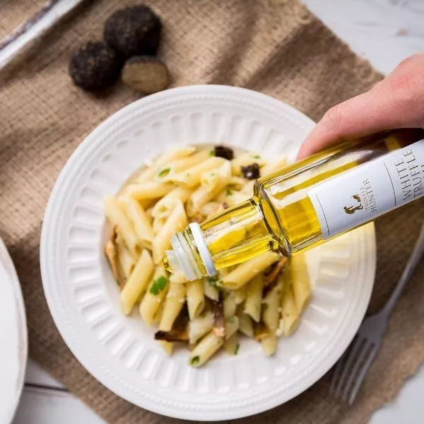 Black & White Truffle Oil (2 x 100ml) - Marinading & Seasoning - Olive Oil