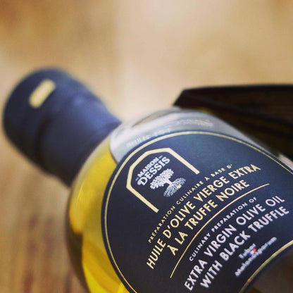 Maison Dessis-Huile d'olive vierge extra à la truffe noire (Extra virgin olive oil with black truffle)