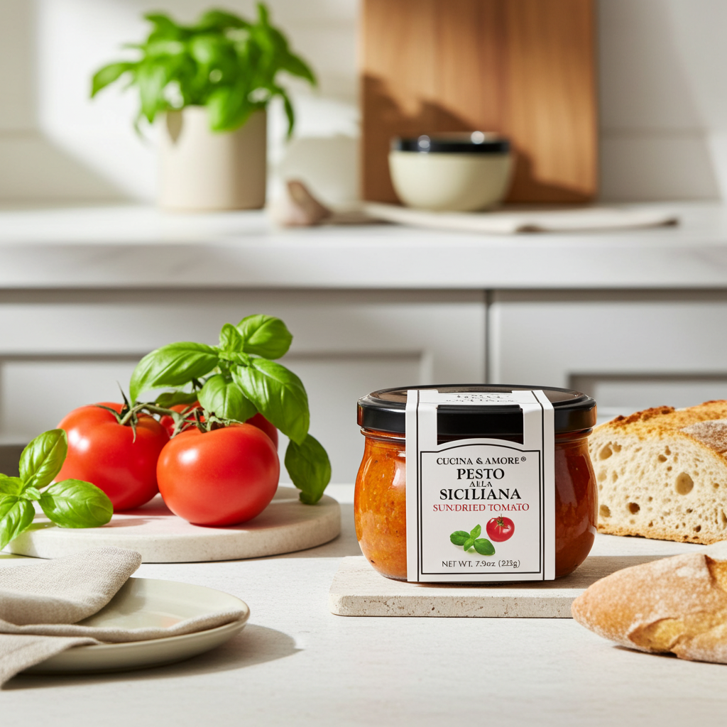 Pesto alla Siciliana (Sun-dried Tomato Pesto)