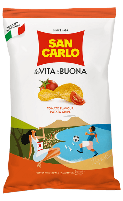 San Carlo Piu' Gusto Pomodoro - Tomato Crisps 180g