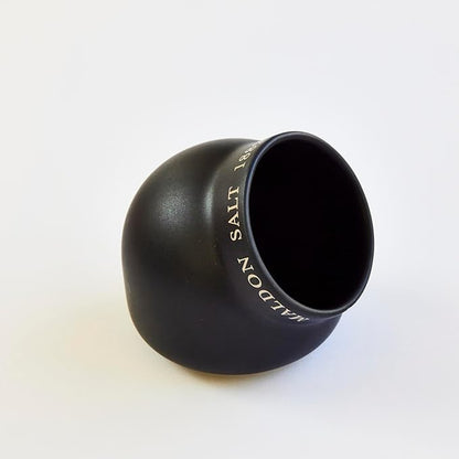 Maldon Salt - Ceramic Salt Pig | Made of Quality Ceramic| Black
