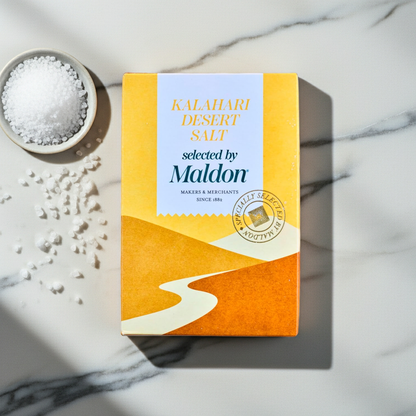 KALAHARI DESERT SALT, SELECTED BY MALDON 8.8oz