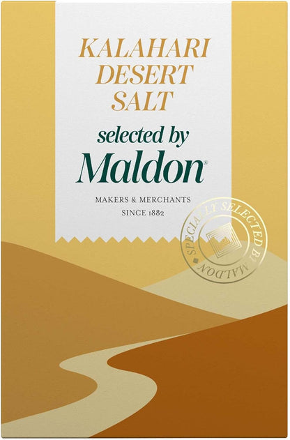 KALAHARI DESERT SALT, SELECTED BY MALDON 8.8oz