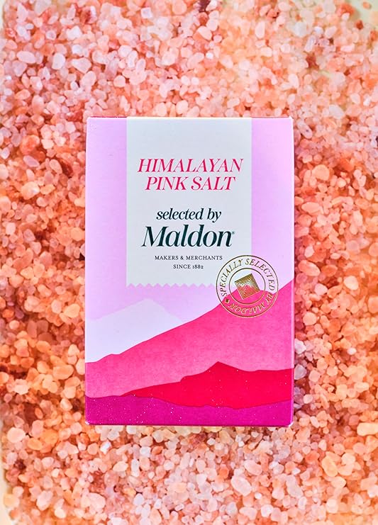 HIMALAYAN PINK SALT, SELECTED BY MALDON 8.8oz