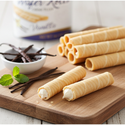 Gaufrettes roulées à la vanille Cucina &amp; Amore 400 g 