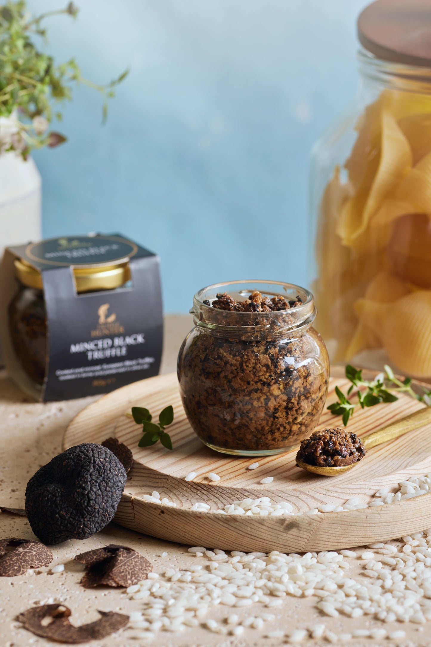 Minced Black Truffle Finely Chopped Black Truffles Preserved in Olive Oil 80g