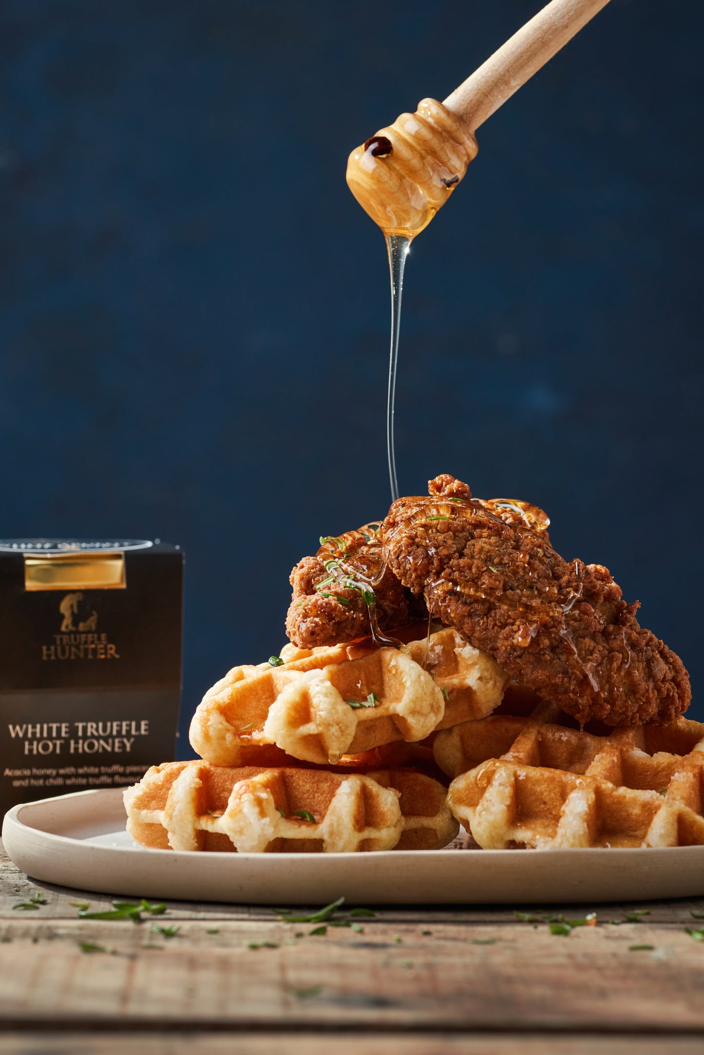 White Truffle Hot Honey 240G – Gourmet Honey Infused with Real White Truffle and Chilli Heat