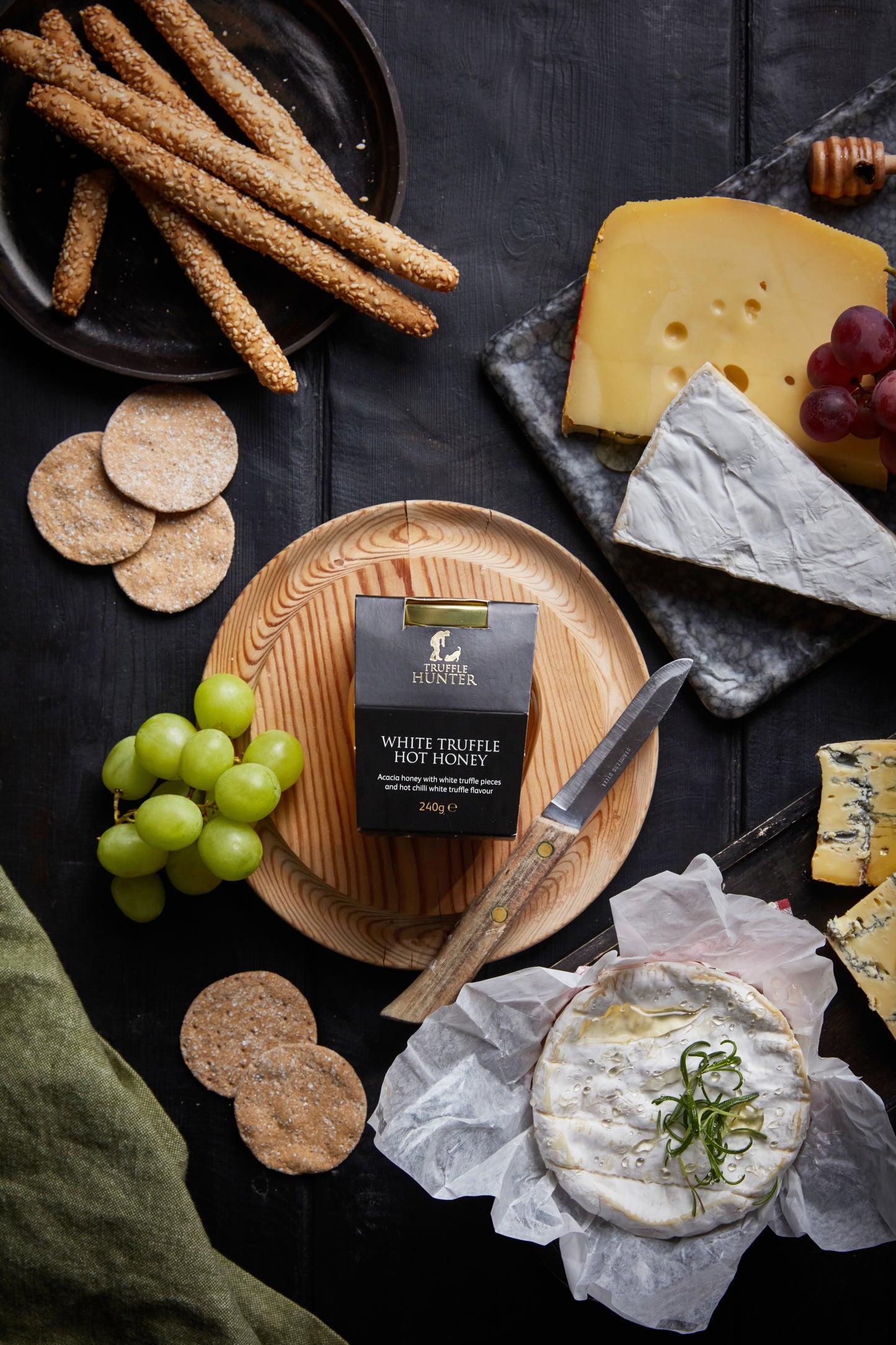 White Truffle Hot Honey 240G – Gourmet Honey Infused with Real White Truffle and Chilli Heat