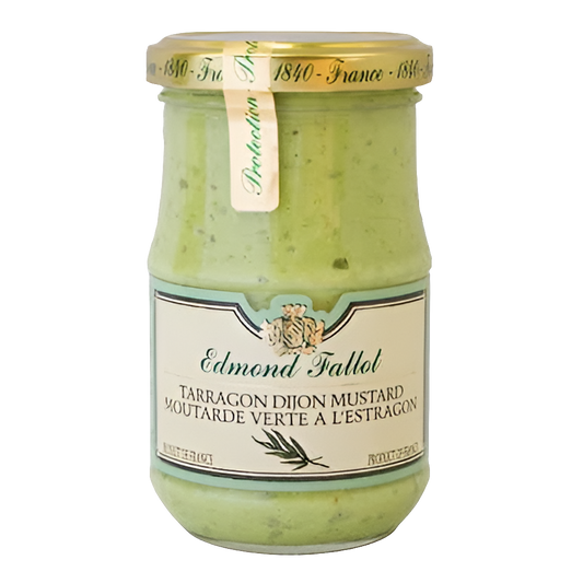 Edmond fallot-Moutarde verte à l'estragon (Green Mustard with Tarragon) 210 ml
