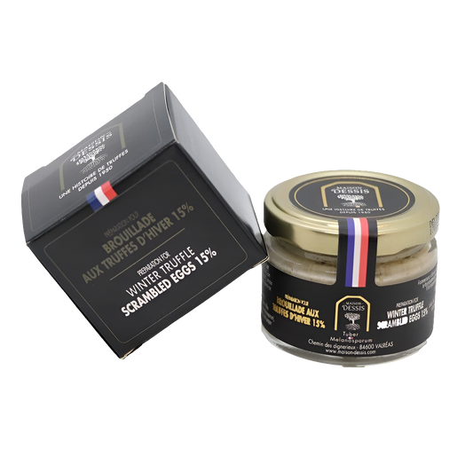 Maison Dessis - Préparation pour brouillade aux truffes d'hiver 15%(Preparation for scrambled eggs with winter truffles 15%)