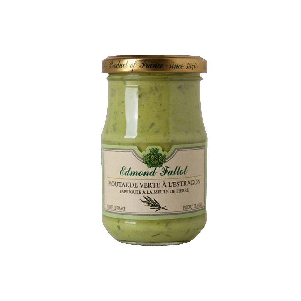 Edmond fallot-Moutarde verte à l'estragon (Green Mustard with Tarragon) 210 ml