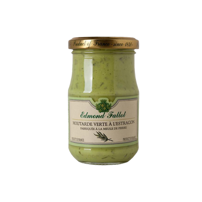Edmond fallot-Moutarde verte à l'estragon (Green Mustard with Tarragon) 210 ml
