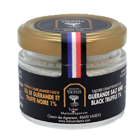 Maison Dessis - Sel de Guérande IGP à la truffe noire (Guérande IGP salt with black truffle)