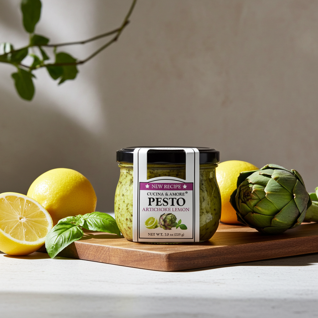 Pesto alla Firenze (Artichoke Lemon Pesto)