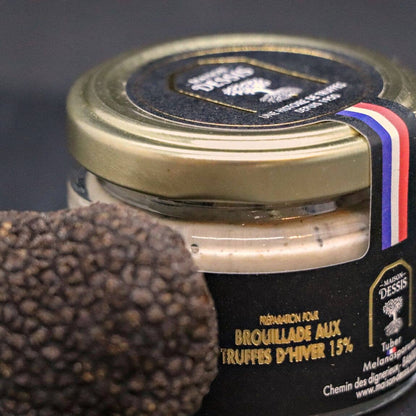 Maison Dessis - Préparation pour brouillade aux truffes d'hiver 15%(Preparation for scrambled eggs with winter truffles 15%)