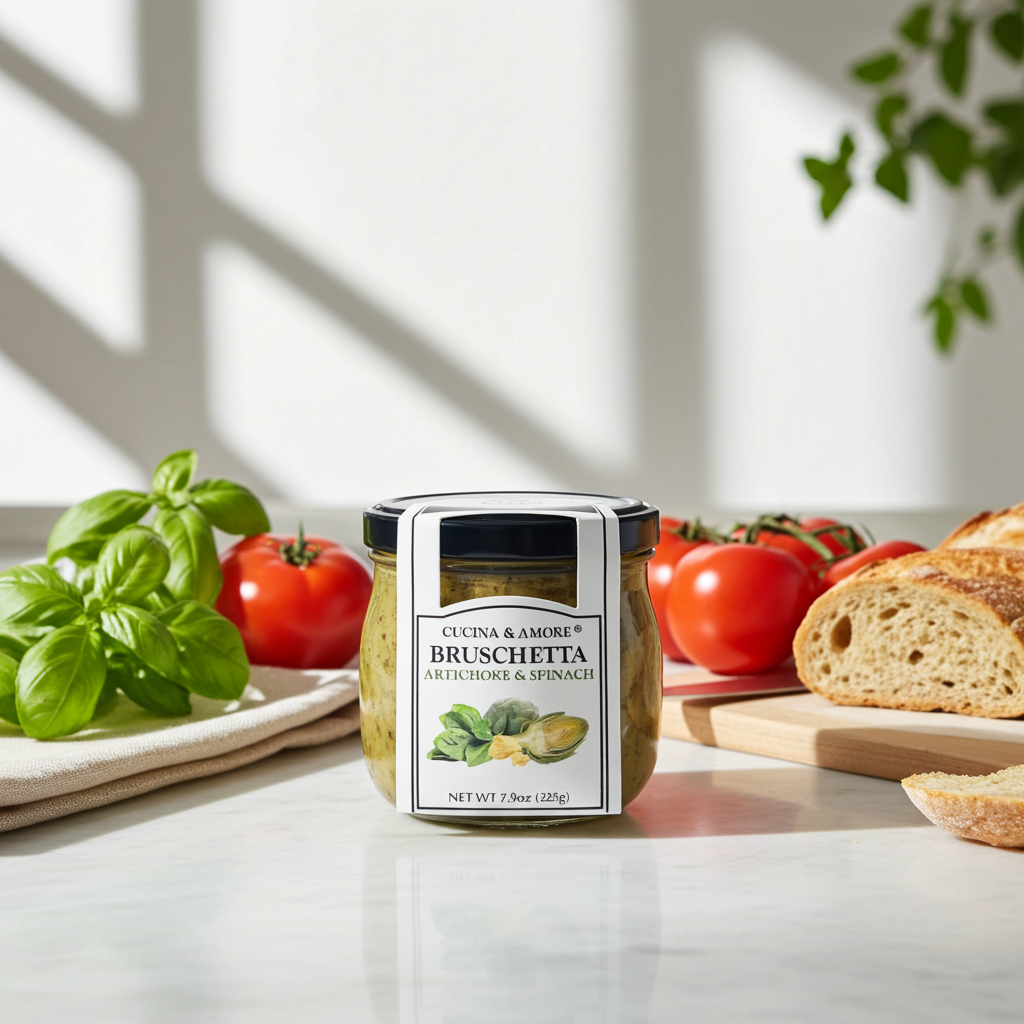 Artichoke & Spinach Bruschetta
