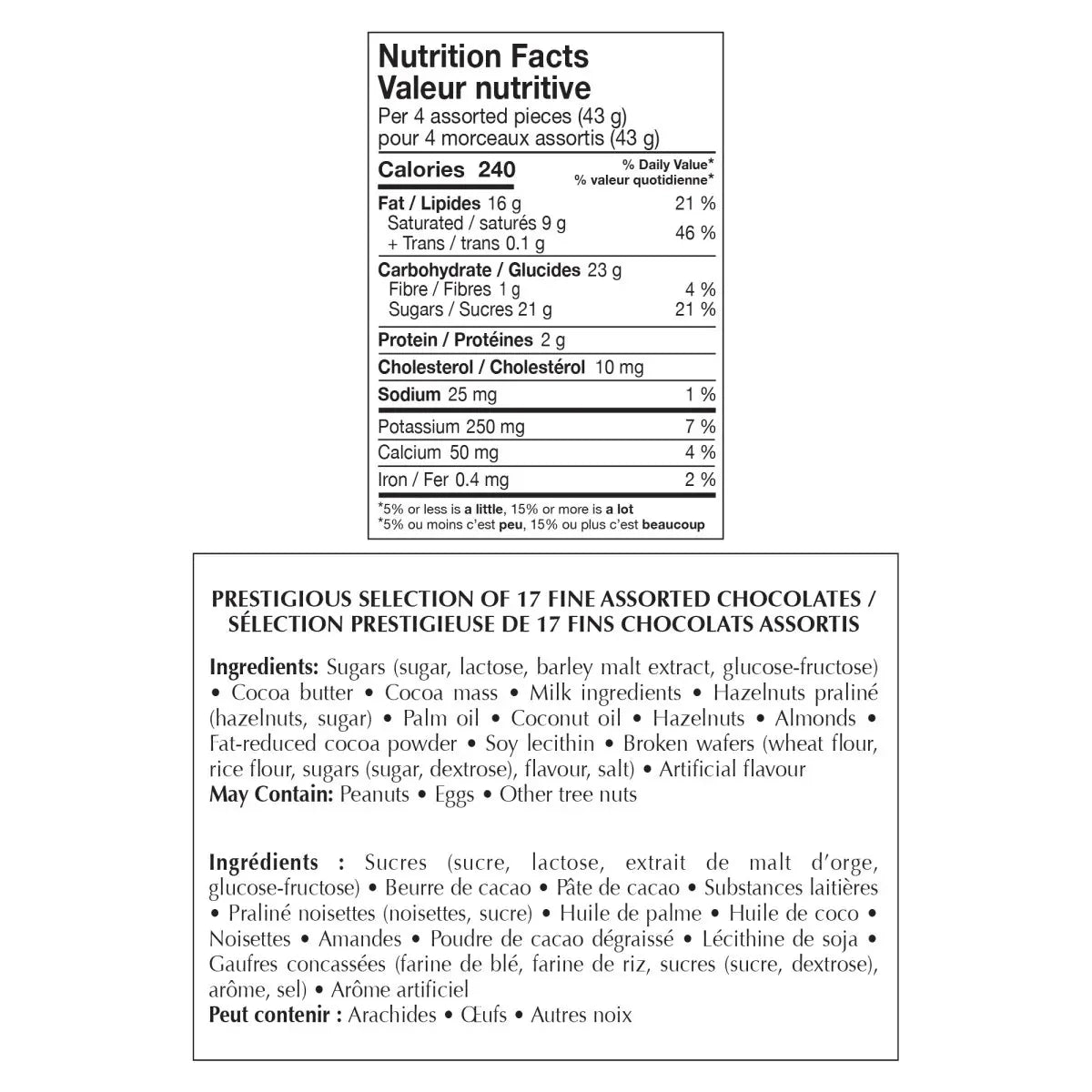 Lindt Champs-Élysées Assorted Chocolate Box, 181g