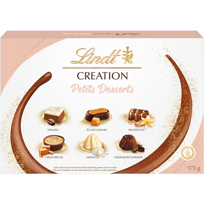 Lindt Creation Petits Dessert Assorted Chocolate Box, 173g