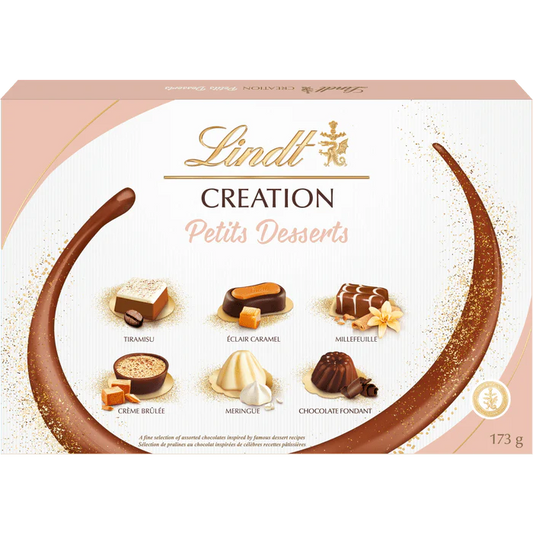 Lindt Creation Petits Dessert Assorted Chocolate Box, 173g