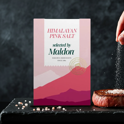 HIMALAYAN PINK SALT, SELECTED BY MALDON 8.8oz