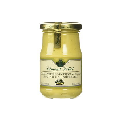 Edmond fallot-Moutarde de dijon au Poivre vert (Dijon Mustard with Green Peppercorn) 210 ml
