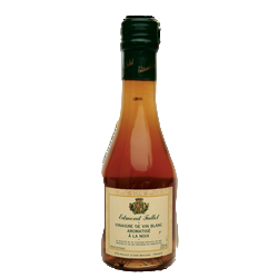 Edmond fallot-Vinaigre de vin blanc aromatisé à la noix (White Wine Vinegar Flavored with Walnuts) 250 ml