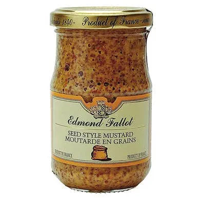 Edmond fallot-Moutarde de dijon à l'ancienne (Dijon Old-Fashioned Mustard) 210 ml