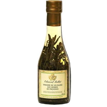 Edmond fallot-Vinaigre de vin blanc aux herbes de Provence (White Wine Vinegar with Herbs of Provence) 250 ml