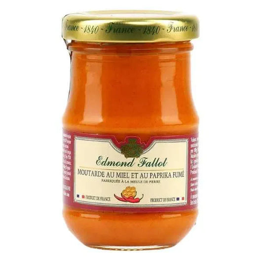 Edmond fallot-Moutarde au miel et paprika fumé (Honey and Smoked Paprika Mustard) 210 ml
